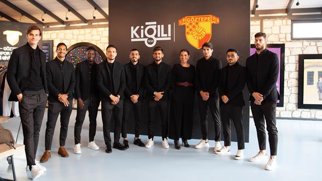Kigili Goztepeye Giyim Sponsoru Oldu Platin