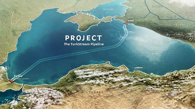 TürkAkım'da derin deniz boru inşaatı başladı