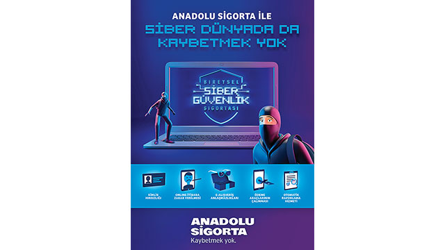 Anadolu Sigorta’dan bireysel siber güvenlik sigortası