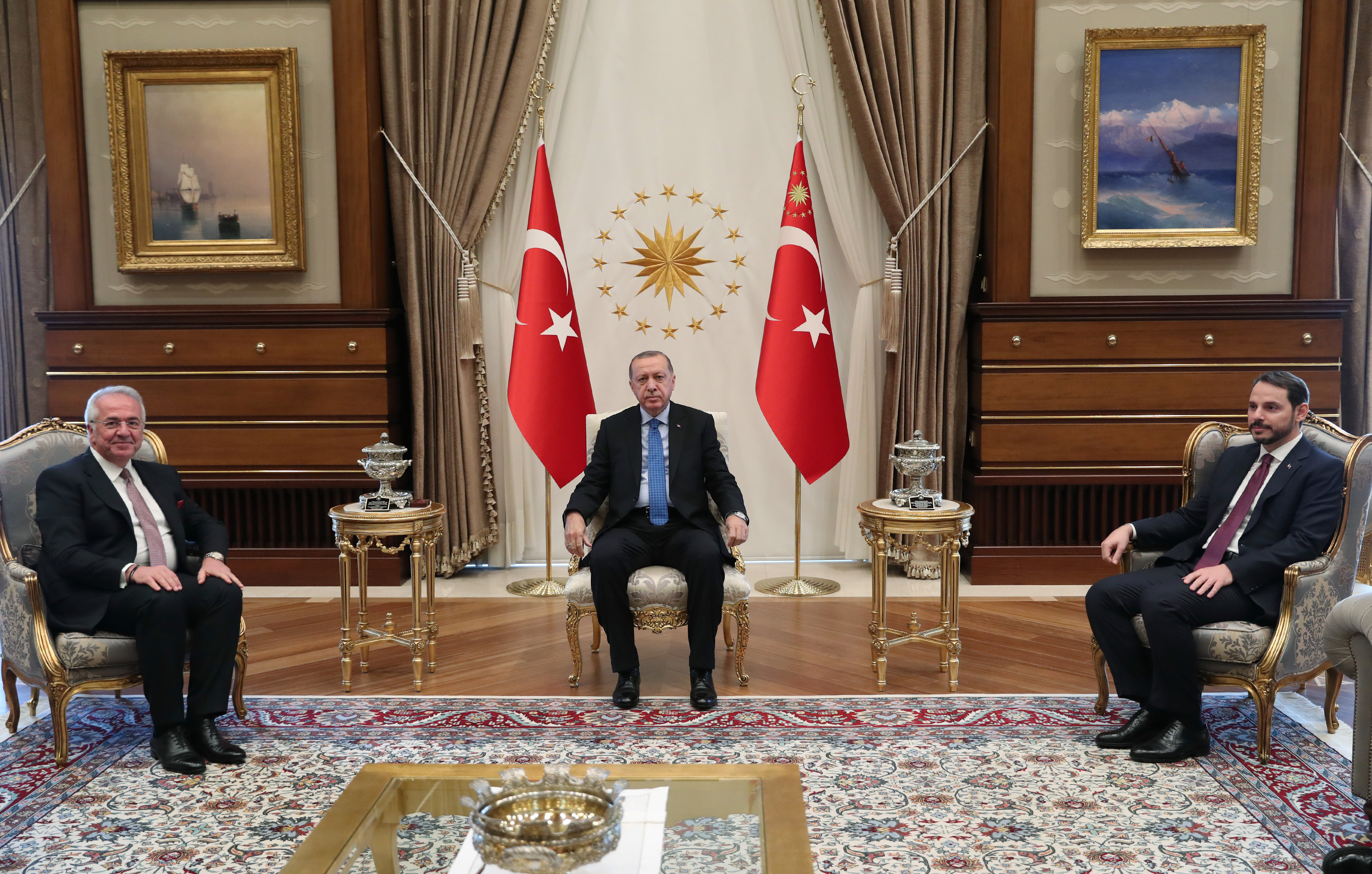 Cumhurbaşkanı Erdoğan, TÜSİAD Başkanı Bilecik'i kabul etti