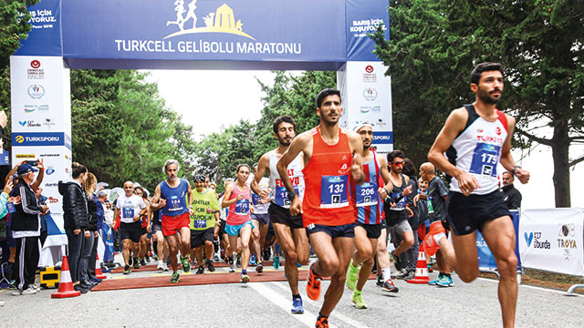 Turkcell Gelibolu Maratonu yine ‘Barış’ın buluşma noktası oldu