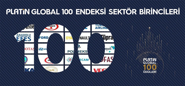 Platin Global 100 Endeksi sektör liderleri
