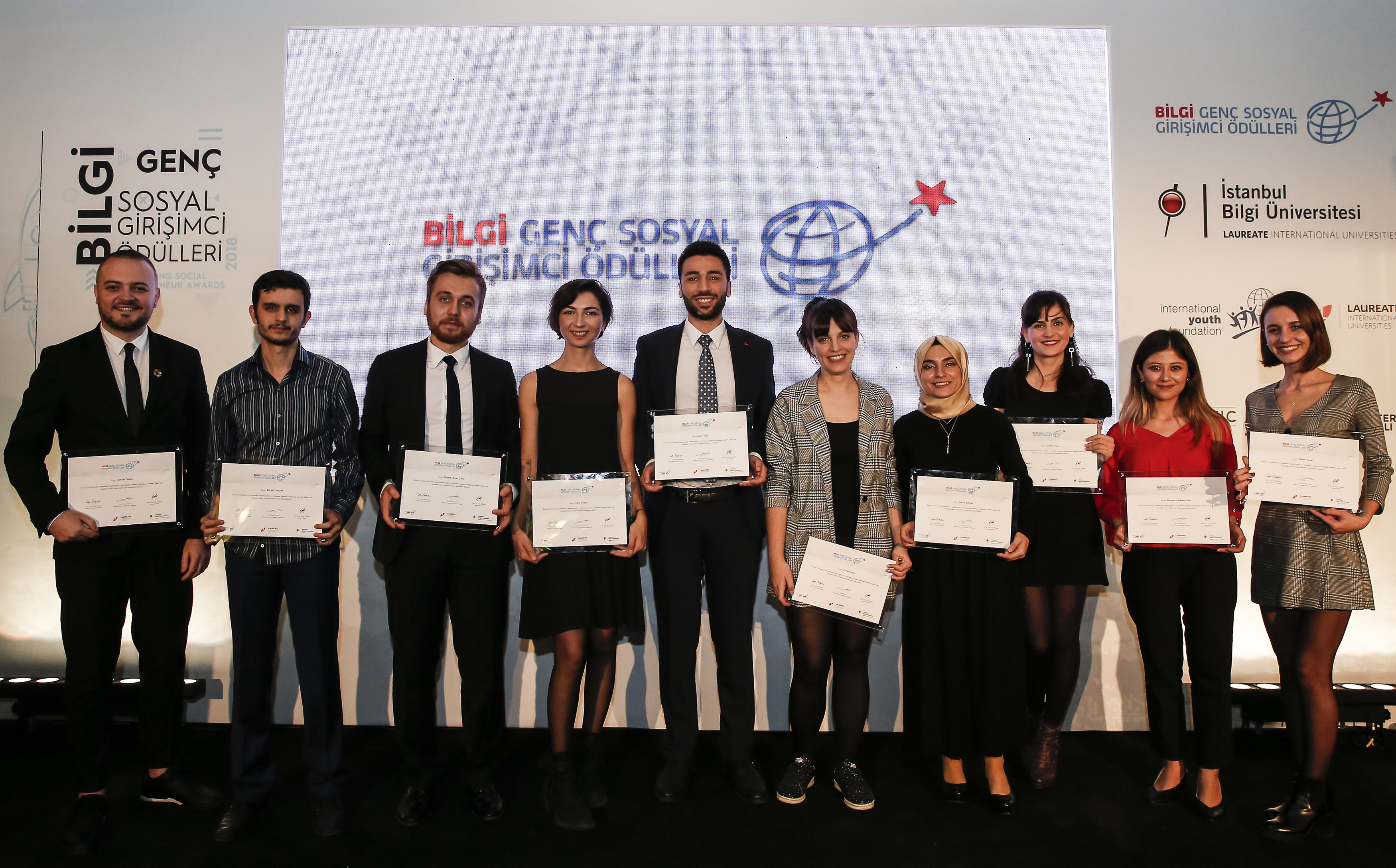 BİLGİ Genç Sosyal Girişimci Ödülleri sahiplerini buldu