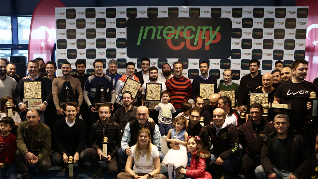 İntercity Cup'ın en hızlıları kupalarını aldı