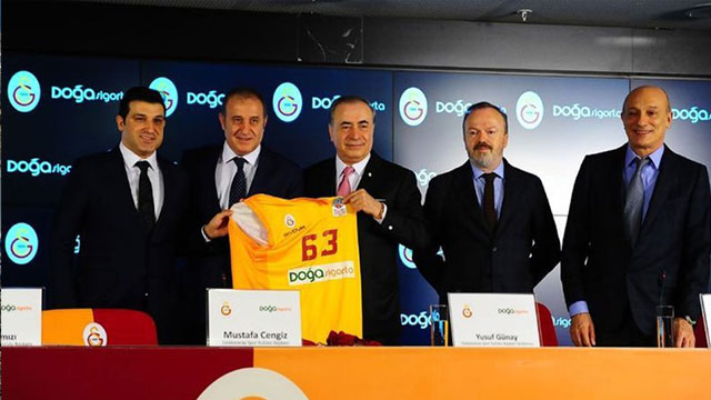 Doğa Sigorta, Galatasaray'a sponsor oldu