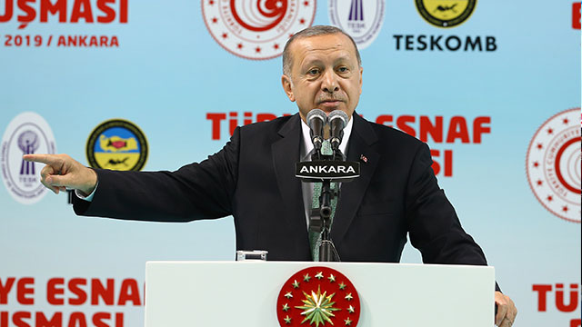 Erdoğan: Amacımız esnafa rakip olmak değildir