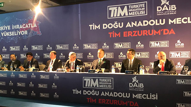 TİM ‘Doğu Anadolu Meclisi’ ile Erzurum’da ihracatçılarla buluştu