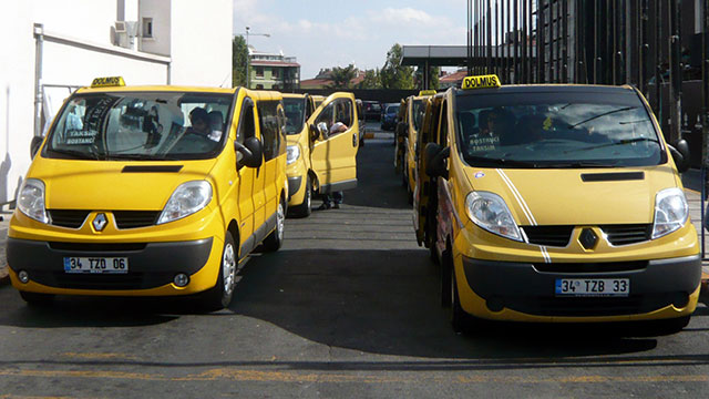 İstanbul'da yeni taksi dolmuş hatları geldi