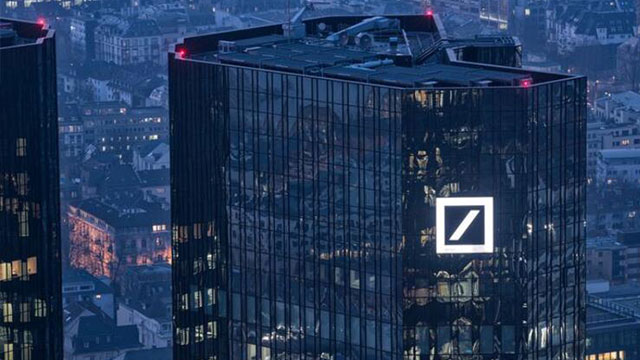 Deutsche Bank hisseleri tarihin en düşük düzeyinde