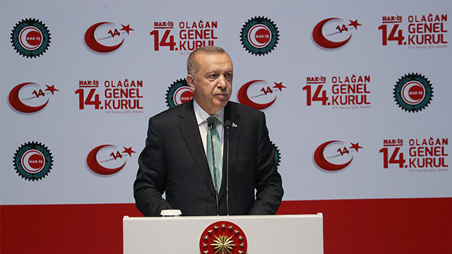 Erdoğan: Faizi tek haneli rakamlara indirmek zorundayız