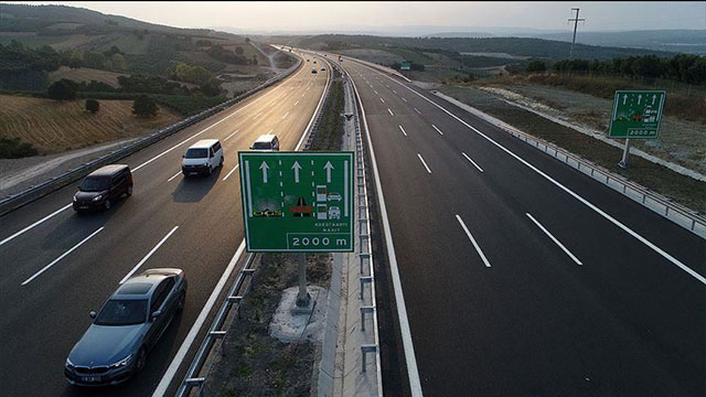 İstanbul-İzmir Otoyolu'ndan geçen araç sayısı belli oldu