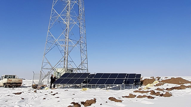 Türk Telekom’dan Ağrı’ya güneş enerjili baz istasyonu