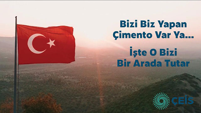 ÇEİS’ten Türkiye’ye umut ve destek veren reklam filmi