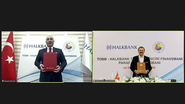 TOBB ve Halkbank, KOBİ'leri rahatlatacak finansman anlaşması imzaladı