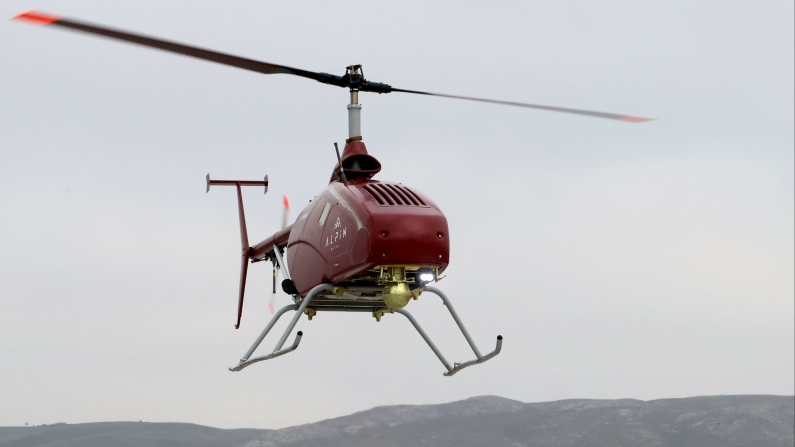 İnsansız helikopter Alpin, askeri görevler için güçlendirildi