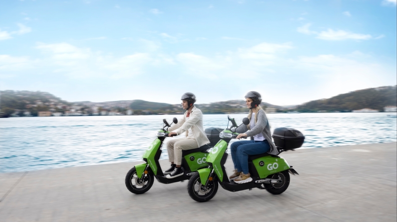 GO Sharing, 300 elektrikli moped ile İstanbul'da