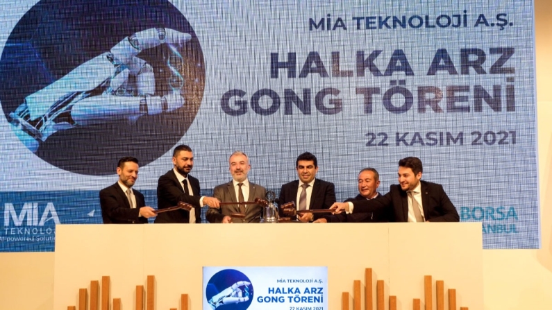 MİA Teknoloji, Borsa İstanbul'da işlem görmeye başladı