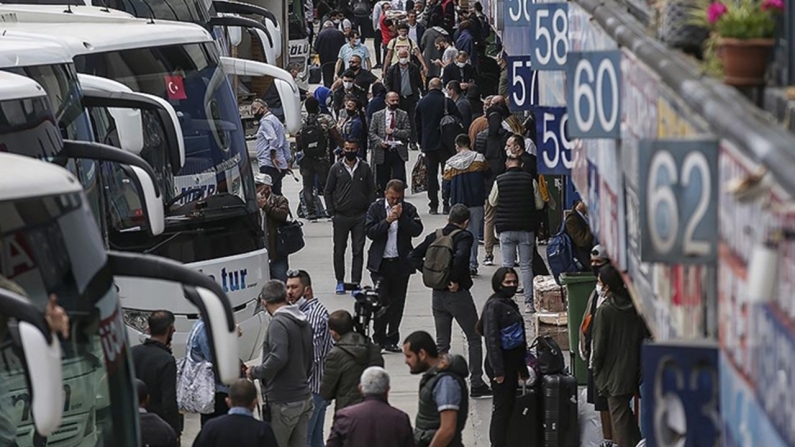 İstanbul'da 2021'de şehirler arası otobüs seferleri yüzde 40 arttı