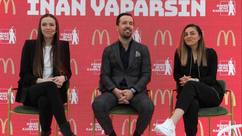 McDonald's Türkiye'nin ‘Kırmızı Beyaz Kadınlar'a 8 Mart mesajı; İNAN YAPARSIN!
