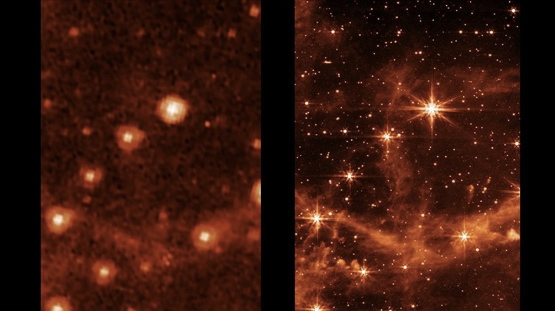 NASA, Samanyolu'nun uydusu Büyük Macellan Bulutu'nun ayrıntılı görüntüsünü paylaştı