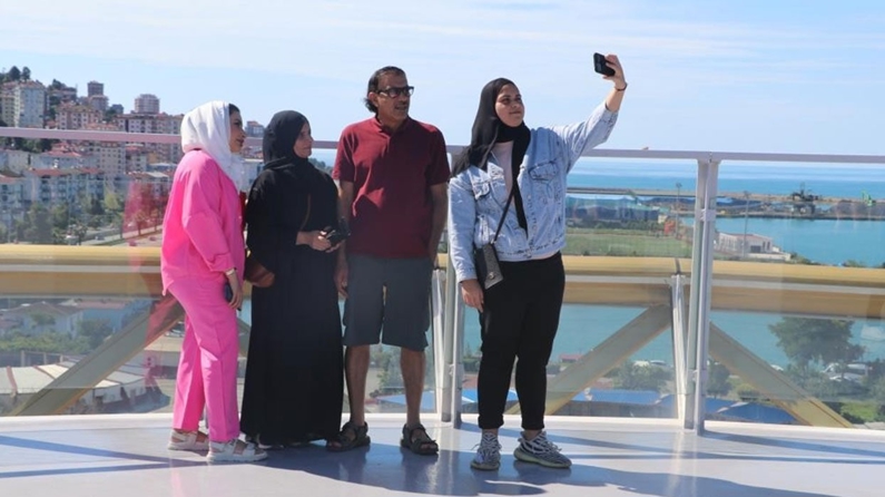 Rize'yi 8 ayda 1 milyondan fazla turist ziyaret etti