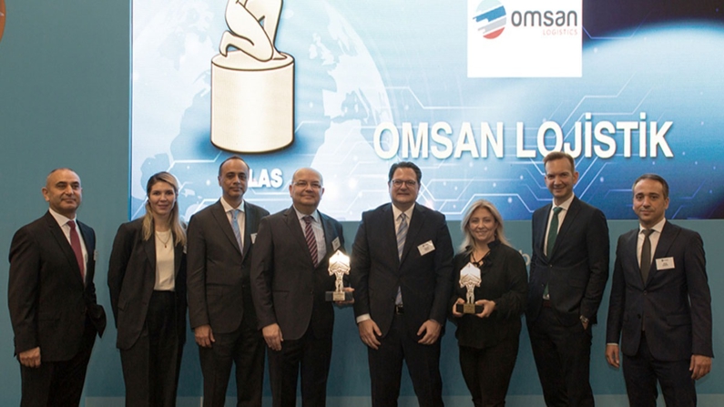 Omsan Logistics'e sektörün prestijli ödülü layık görüldü