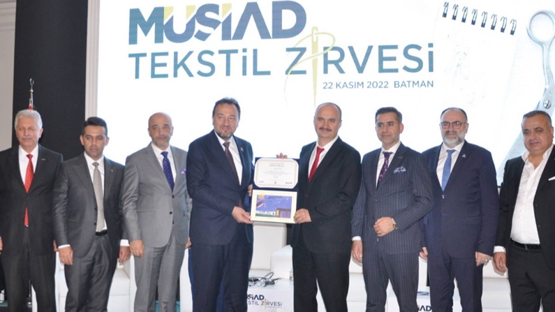 MÜSİAD Genel Başkanı Mahmut Asmalı: Hedefimiz Türkiye'yi tekstil sektöründe ilk üç ülkeden biri yapmak