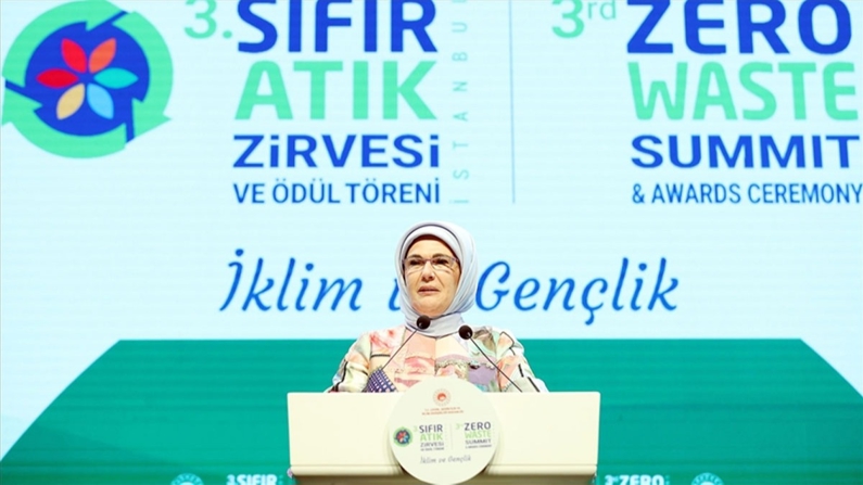 Emine Erdoğan: Sıfır atık, insanlığın geleceği adına başlatılmış bir sorumluluk hareketi