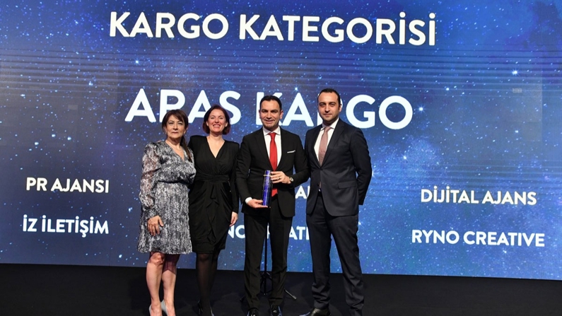 Aras Kargo'ya prestijli ödül: Yılın en itibarlı kargo şirketi seçildi