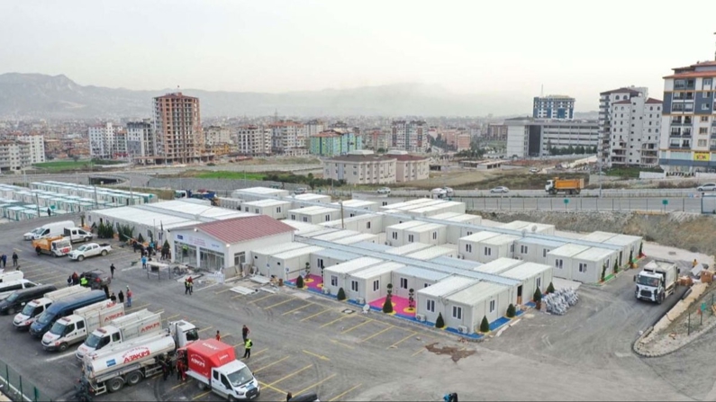 MÜSİAD desteğiyle Hatay'da kurulan sahra hastanesinde hasta kabulleri başladı