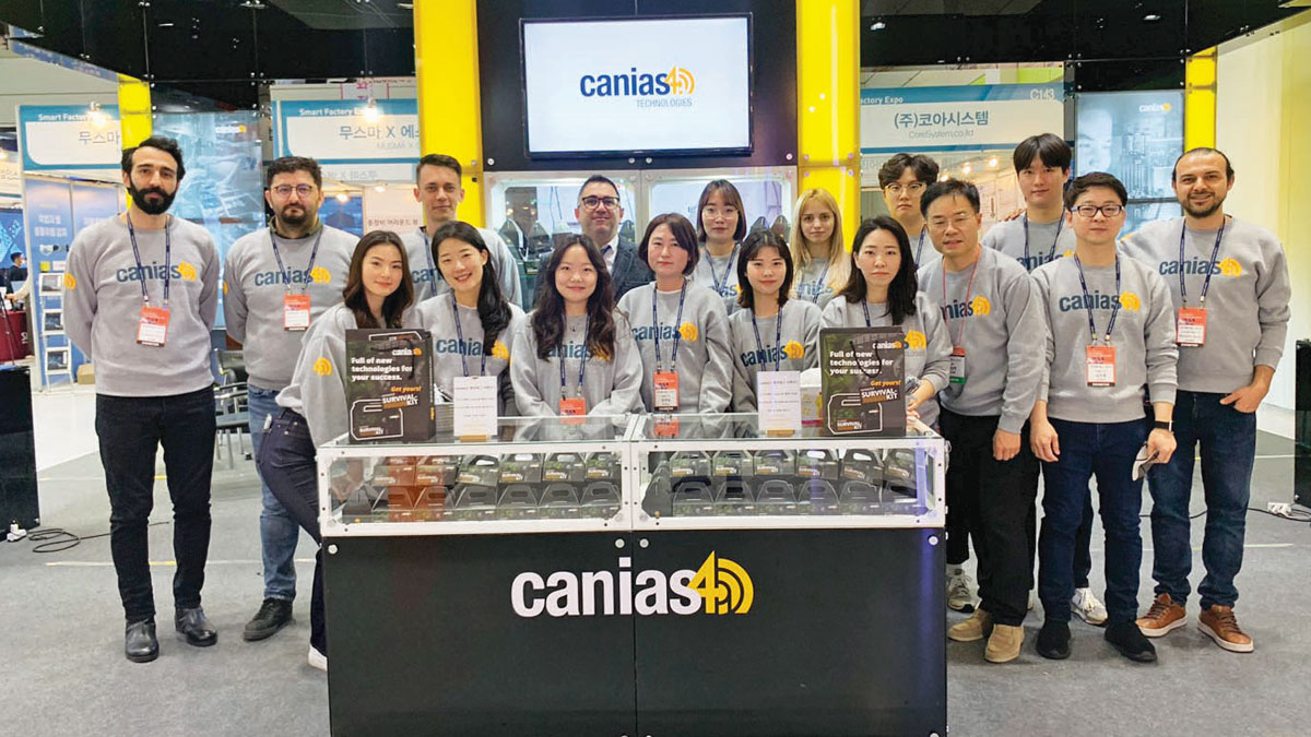 canias4.0, Güney Kore'nin en büyük fuarı SFAW'da tanıtıldı