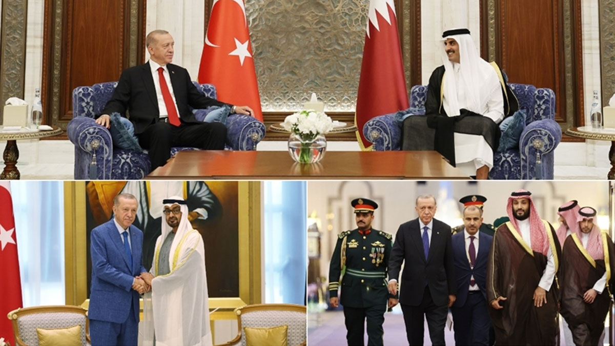Cumhurbaşkanı Erdoğan'ın Körfez turu tamamlandı: 3 ülkeyle önemli anlaşmalar imzalandı