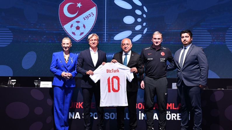 BtcTurk, Türkiye Milli Futbol Takımları ana sponsoru oldu