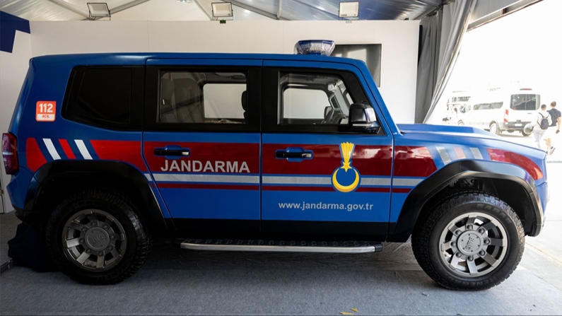 Jandarmanın yerli SUV aracı TULGA, ilk kez ortaya çıktı