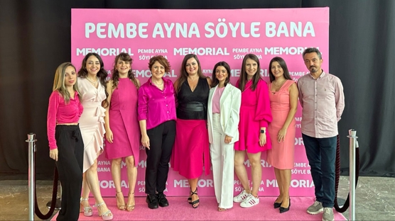 Memorial Sağlık Grubu'ndan Meme Kanseri Farkındalık Sergisi: 'Pembe Ayna Söyle Bana'