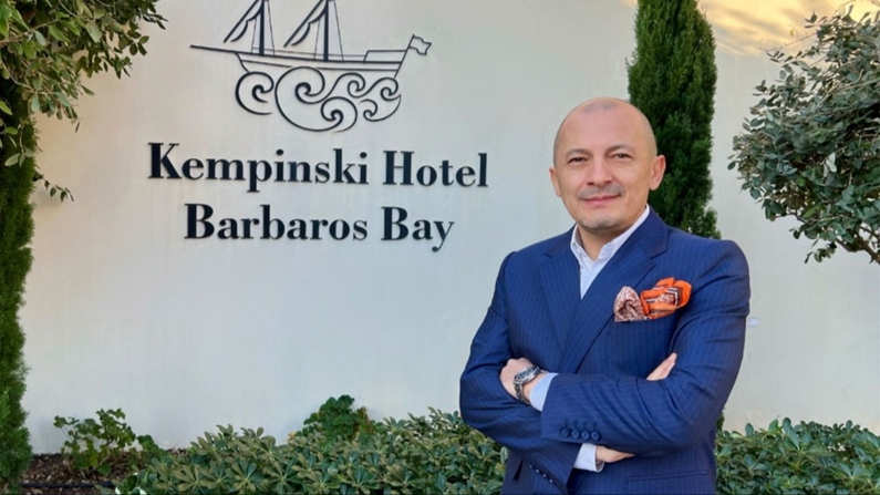 Kempinski Hotel Barbaros Bay Bodrum'un Genel Müdürü Serkan Hüsünbeyi oldu