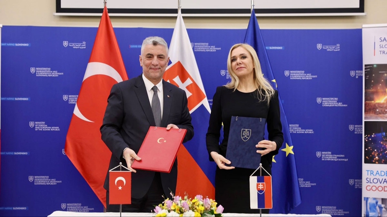 Türkiye ile Slovakya arasındaki ticaret faaliyetleri artıyor