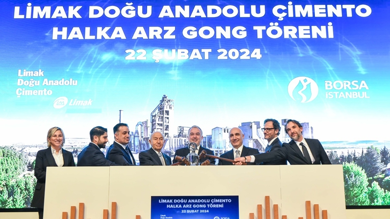 Borsa İstanbul'da gong, Limak Doğu Anadolu Çimento için çaldı