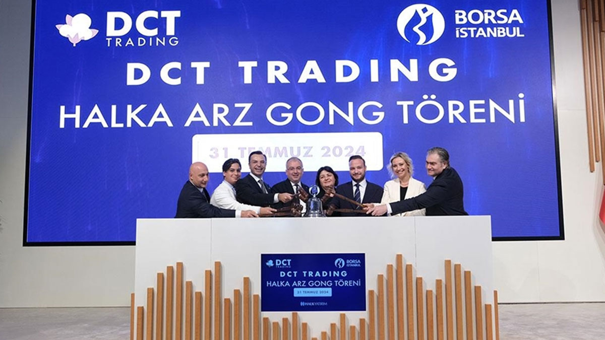 Borsa İstanbul'da gong DCT Trading için çaldı