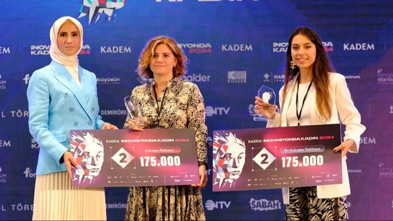 KADEM'in 'İnovasyonda Kadın Programı'nda ödüller sahiplerini buldu