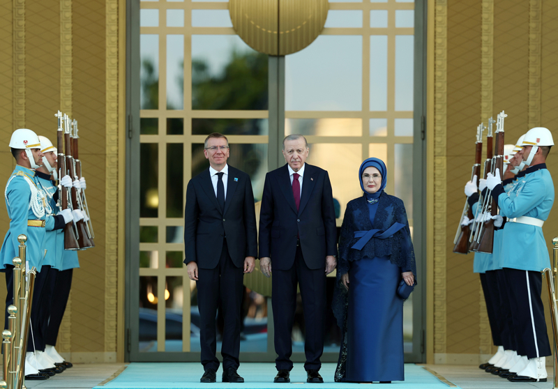 Letonya Cumhurbaşkanı Edgars Rinkevics