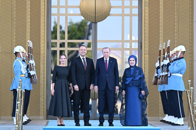 Polonya Cumhurbaşkanı Karol Nawrocki ve eşi Marta Nawrock