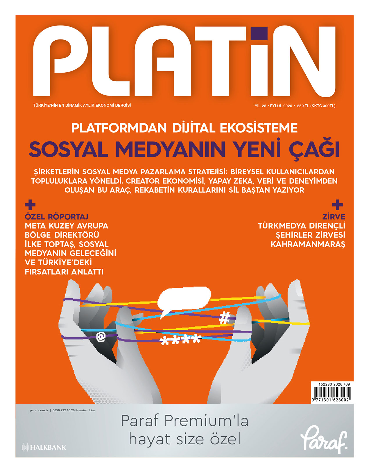 Platin Dergisi Eylül 2026