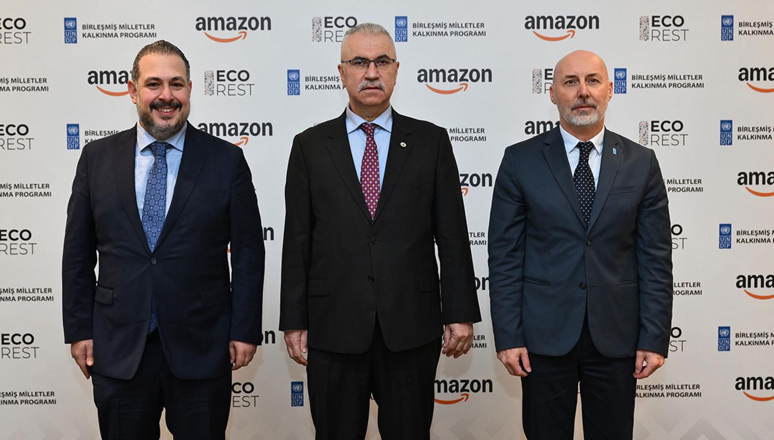Amazon ve UNDP'den 1.5 milyon Euro'luk iş birliği