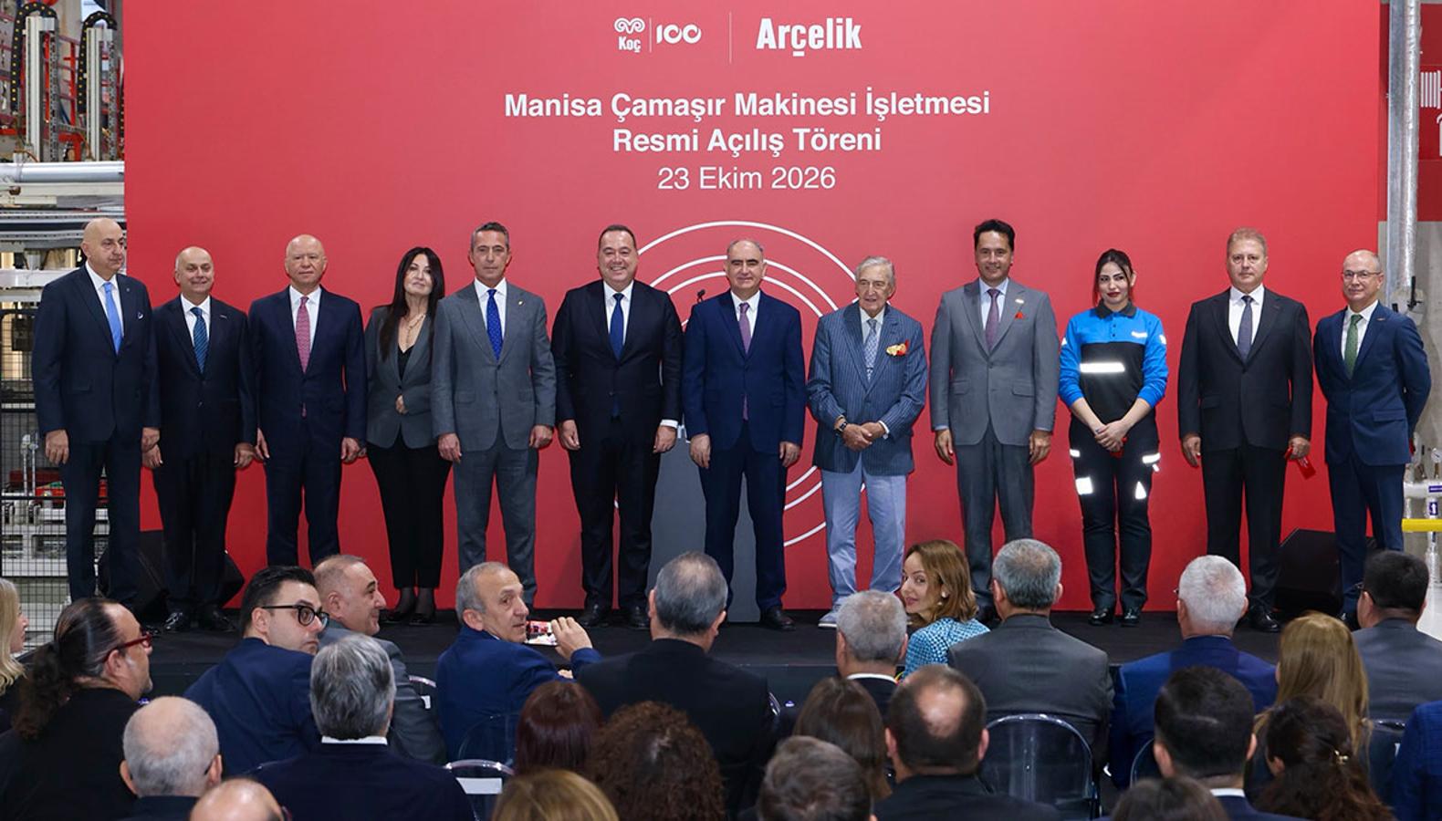 Arçelik dev yatırımla yeni fabrikasını açtı