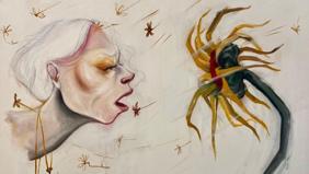 'Olmayan Yer' sergisi sanatseverlerle buluştu