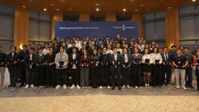 Altın gençler sahneye çıktı