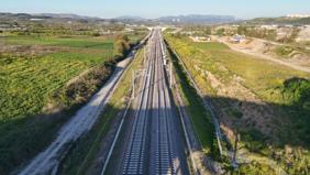 Havadan görüntülendi: İki kent arası 2 saate düşecek
