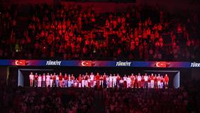 Vodafone'dan Voleybol Milletler Ligi'nde millilere hologram tribünden destek