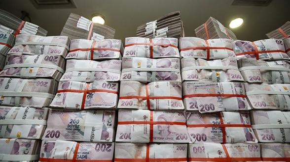 Bankacılık sektörünün aktif büyüklüğü 44.9 trilyon lira oldu